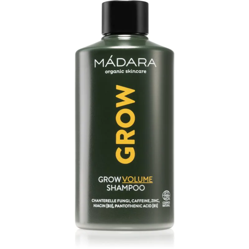 MÁDARA Grow σαμπουάν για όγκο στα λεπτά μαλλιά 250 ml