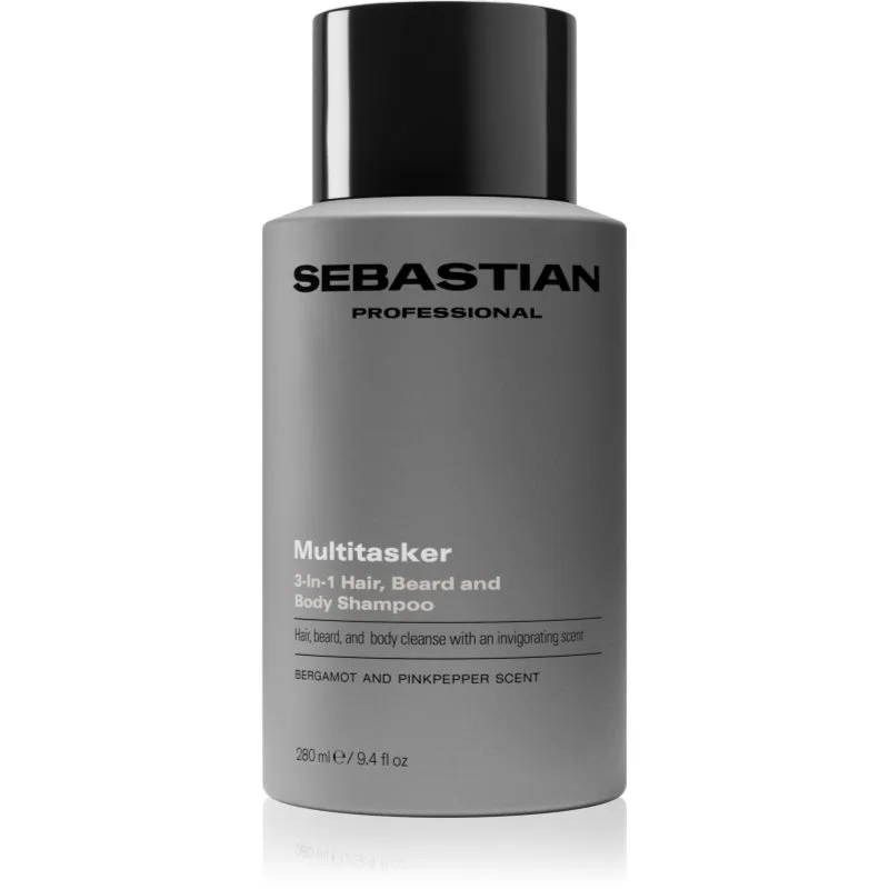 Sebastian Professional SEB MAN The Multi-tasker σαμπουάν για τα μαλλιά, τα γένια και το σώμα 280 ml