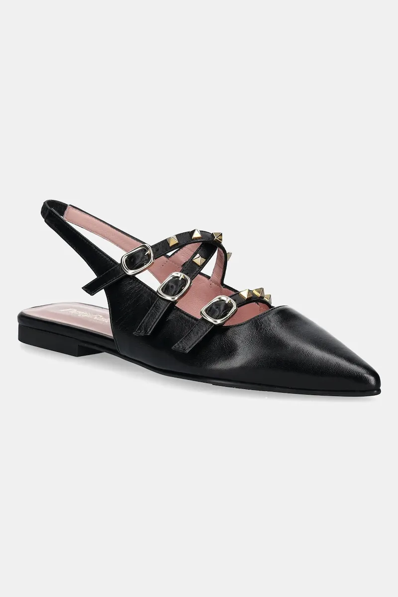 Δερμάτινες μπαλαρίνες Pretty Ballerinas Yvette