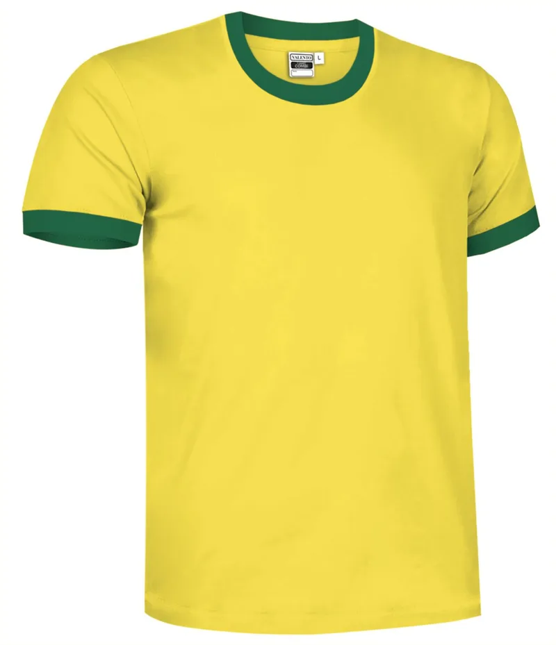 T-Shirt COMBI Valento CAVACOMAV_kids Lemon Yellow-Kelly Green