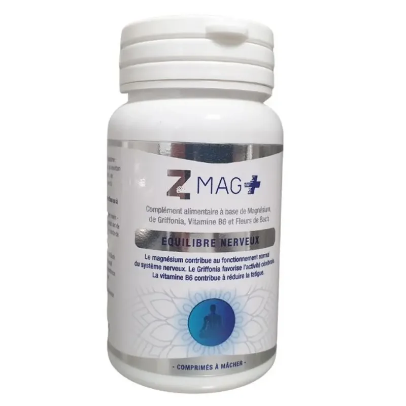Mint-E Z mag+ Nervous balance 60 chewable tablets