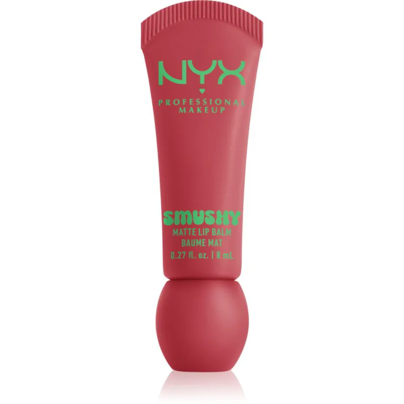 NYX Professional Makeup Smushy Matte Lip Balm Βάλσαμο για χείλη με ματ αποτελέσματα απόχρωση Snuggle Szn 8 ml