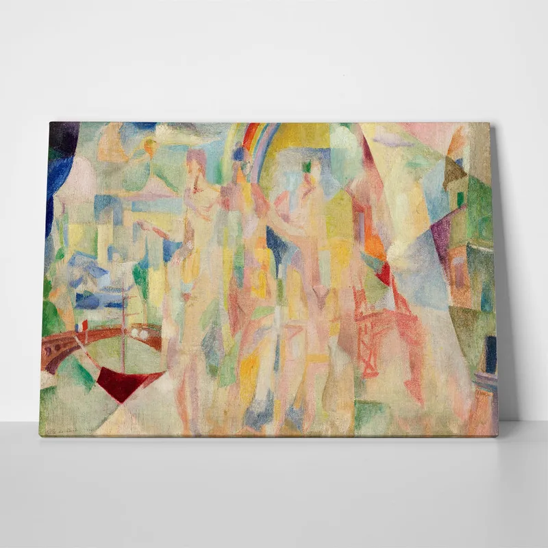 Πίνακας σε Καμβά ROBERT DELAUNAY - LA VILLE DE PARIS