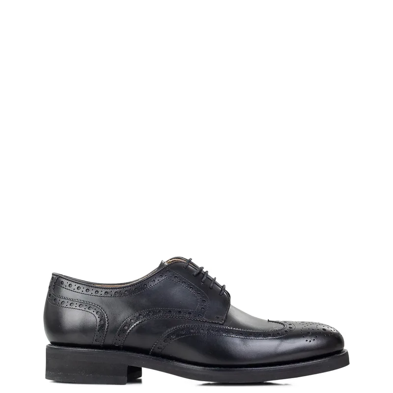 Μοκασίνια ανδρικά Berwick Μαύρο BOXCALF BLACK 3819 100