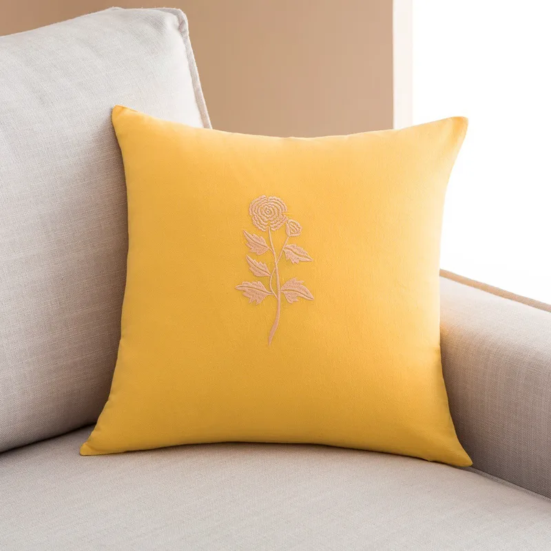 Μαξιλαροθήκη Διακόσμησης Gofis Home Yolanthe Sun Yellow 484/10 43x43