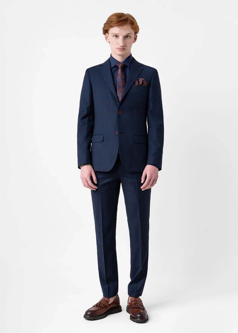 Guy Laroche 2 Pieces Κοστούμι της σειράς Check - GLDW21134 10121 Blue