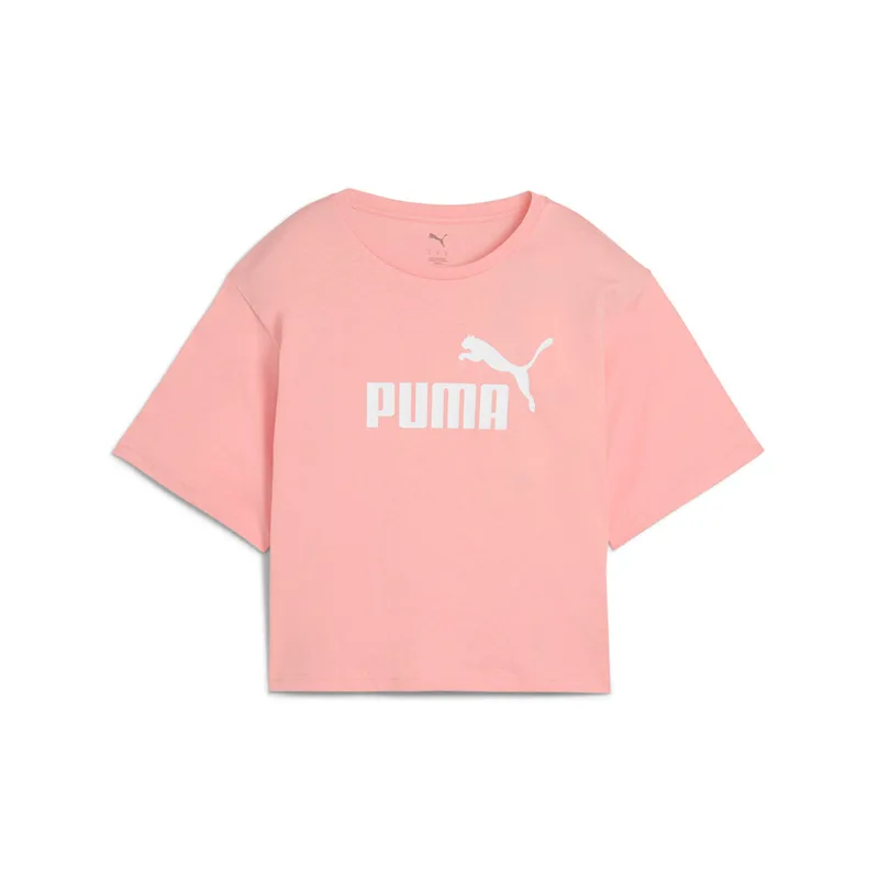Puma W ESS Cropped No.1 Logo Relaxed Tee (684972-18)