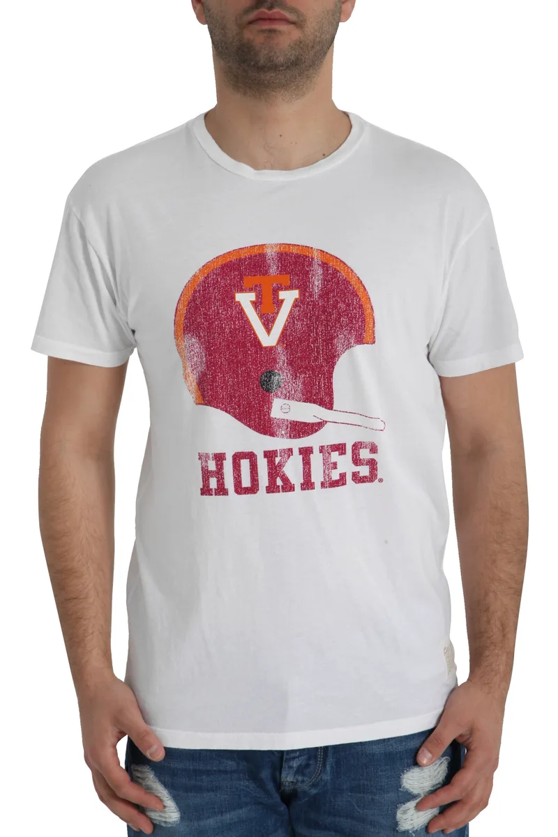 Μπλούζα Κοντομάνικη Retro Brand Hokies RB100VTH Ανδρικό