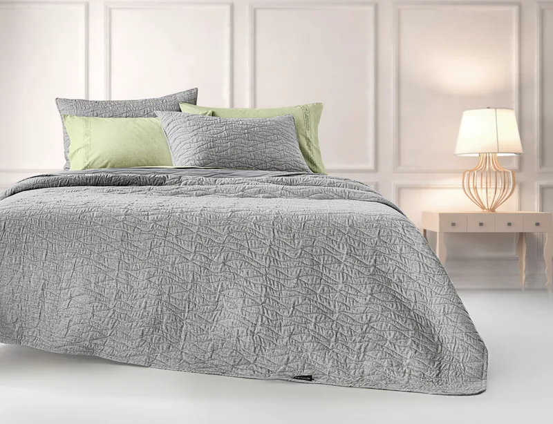Σετ Κουβερλί Microfiber Υπέρδιπλο 220x240εκ. Shadow Grey Guy Laroche (Ύφασμα: Microfiber, Χρώμα: Γκρι, Μέγεθος: Υπέρδιπλα) - Guy Laroche - 5206480652530