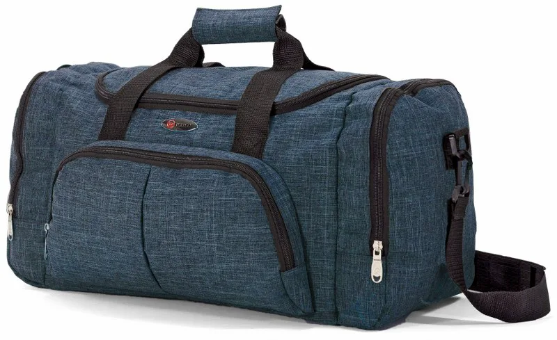 Σακ Βουαγιάζ Polyester 50x22x24εκ. benzi 5515 Blue (Ύφασμα: Polyester, Χρώμα: Μπλε) - benzi - BZ-5515-blue