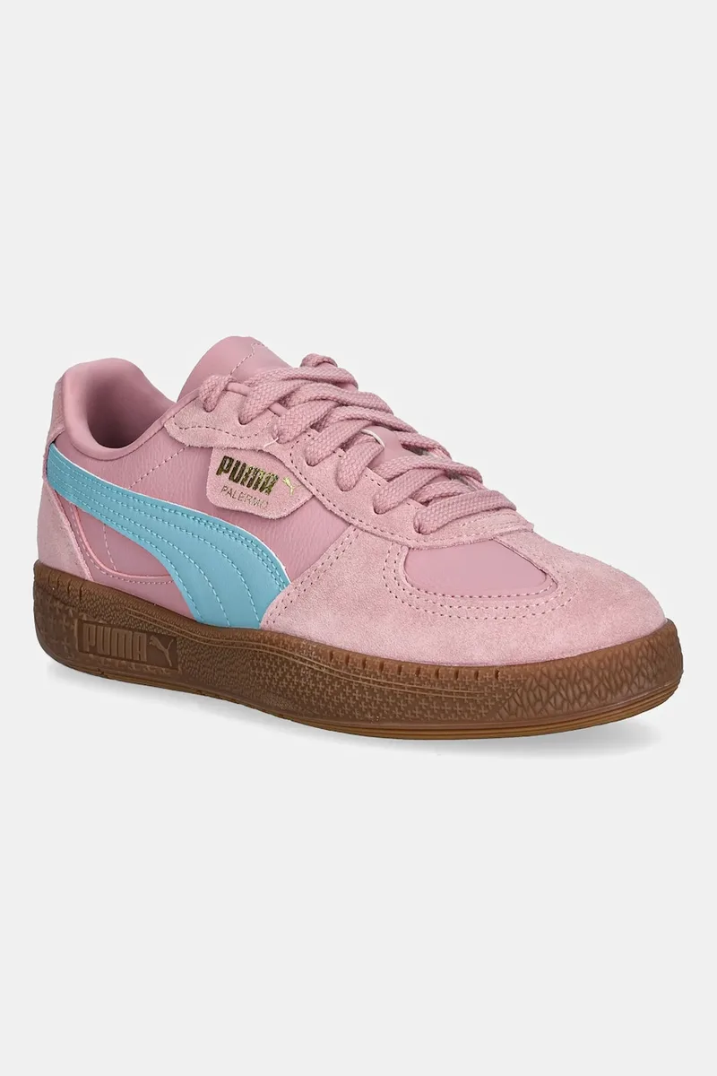 Παιδικά δερμάτινα sneakers Puma Palermo Moda Jr