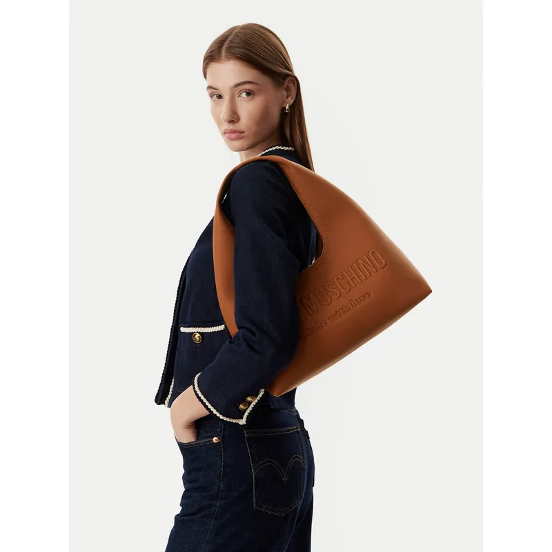 Τσάντα LOVE MOSCHINO JC4047PP0OLE0200 Καφέ