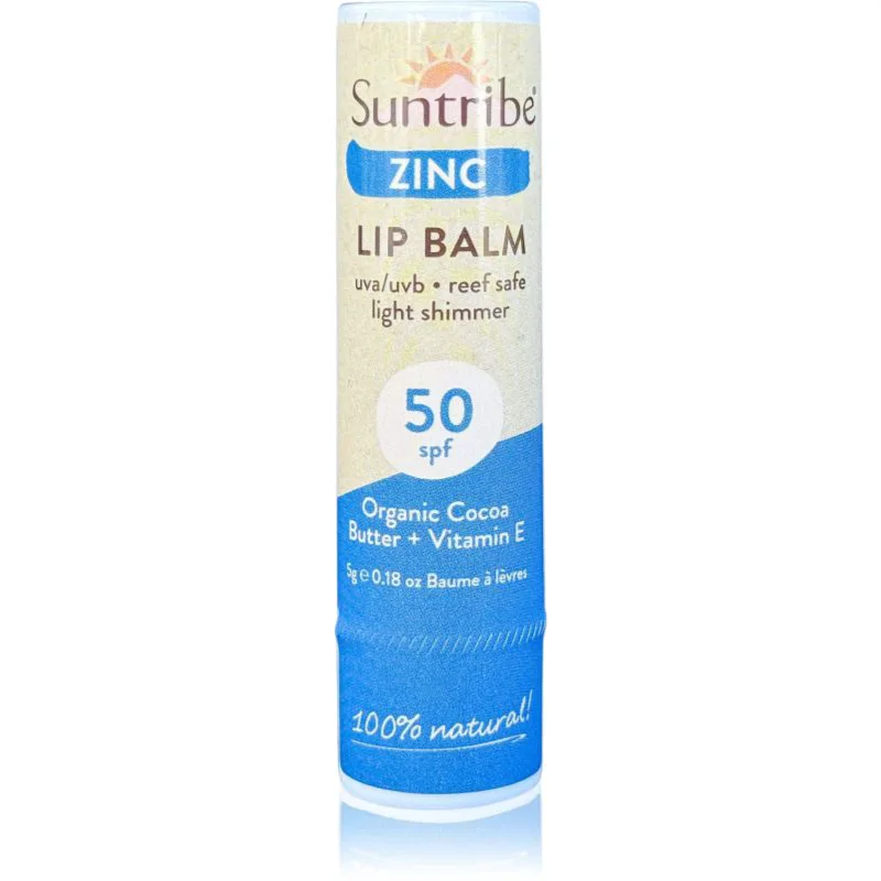Suntribe Zinc προστατευτικό βάλσαμο για τα χείλη με ψευδάργυρο SPF 50 5 γρ