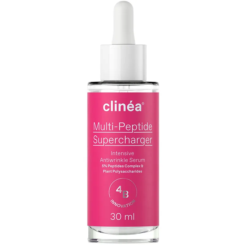 Clinea Multi-Peptide Supercharger Intensive Antiwrinkle Serum Ορός Προσώπου Εντατικής Αντιγήρανσης 30ml