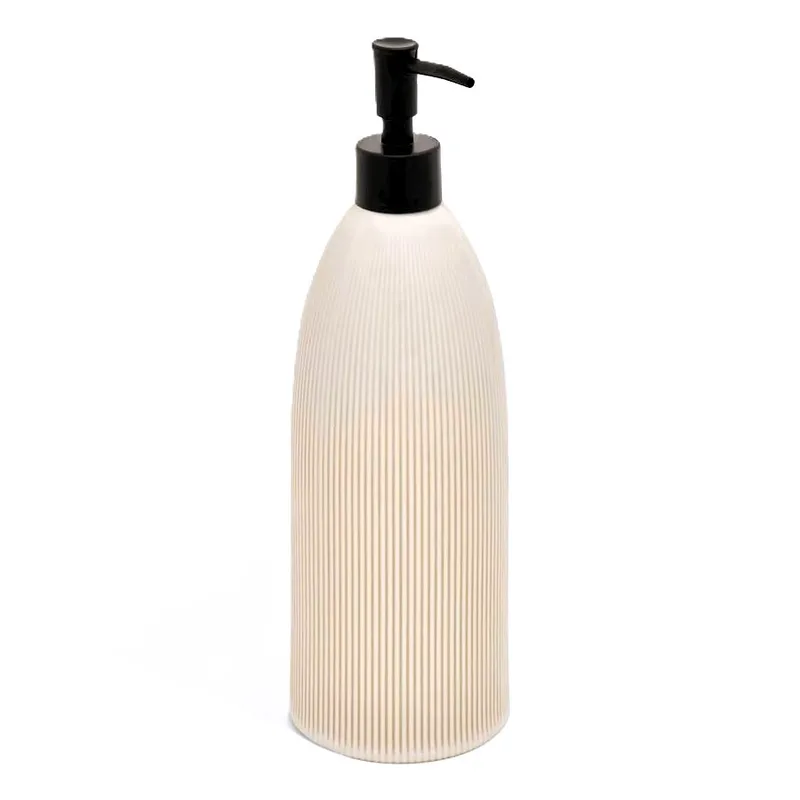 5Five Dispenser Θήκη Για Κρεμοσάπουνο Poluresin Alma Μπεζ 850ml