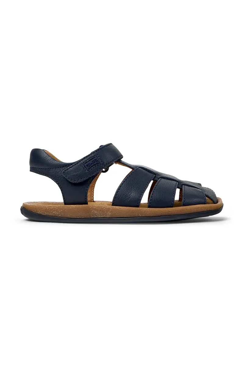 Camper Παιδικά δερμάτινα σανδάλια Camper