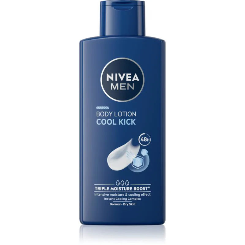 NIVEA MEN Cool Kick ενυδατικό γαλάκτωμα σώματος 400 ml