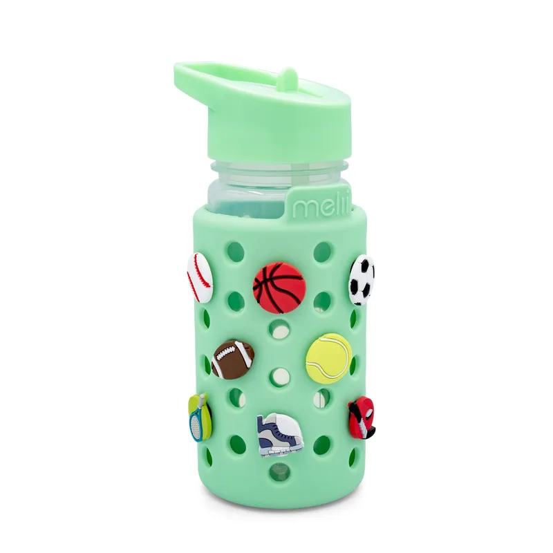 Παγούρι Με Charms Πράσινο 450ml Melii MEL27710 (Χρώμα: Πράσινο ) - Melii - MEL27710