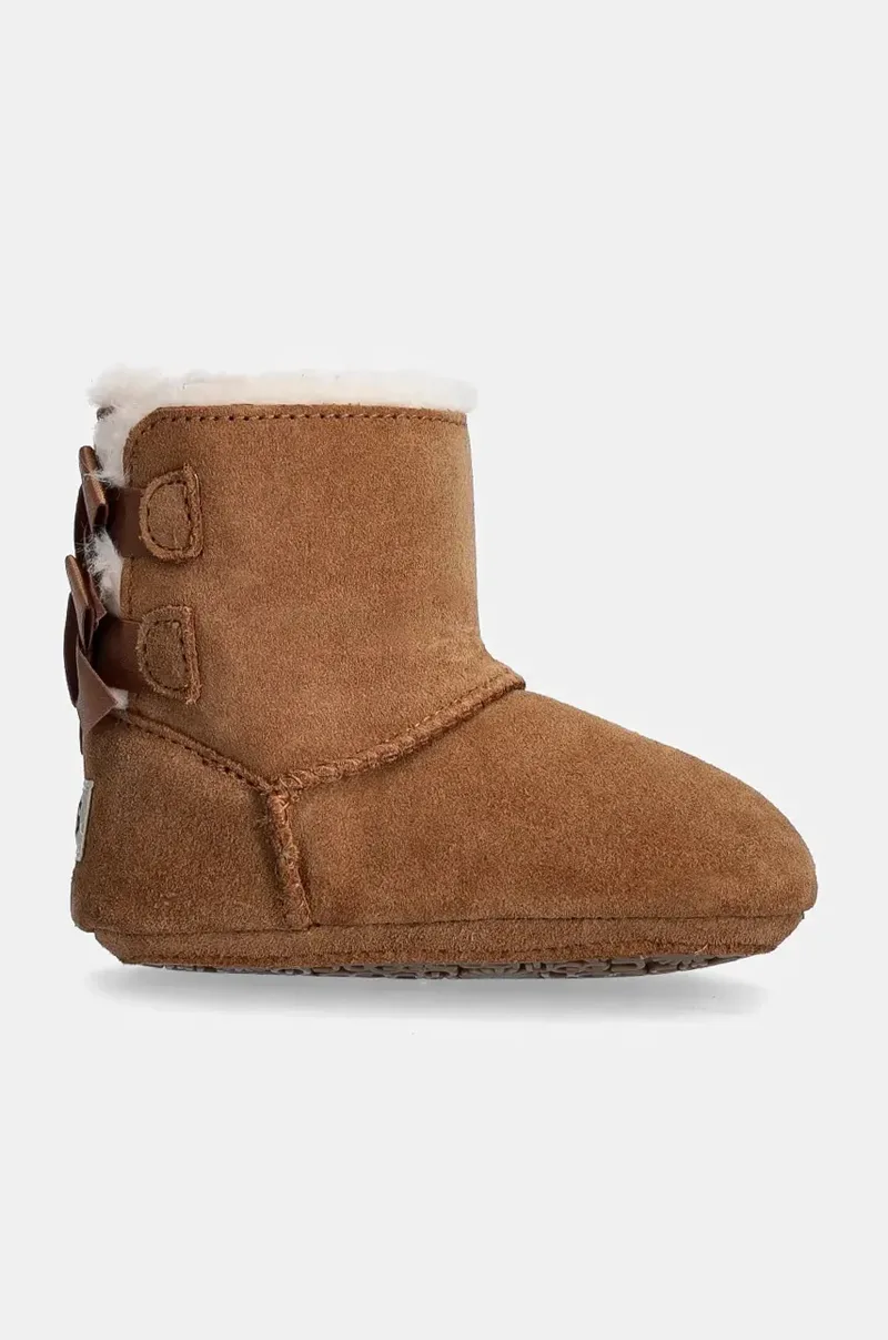 Βρεφικά παπούτσια σουέτ UGG BABY BAILEY BOW