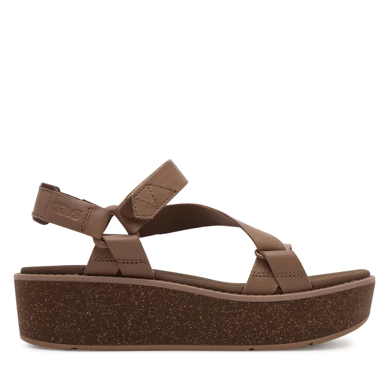 Σανδάλια Teva Madera Wedge 1151015 Καφέ