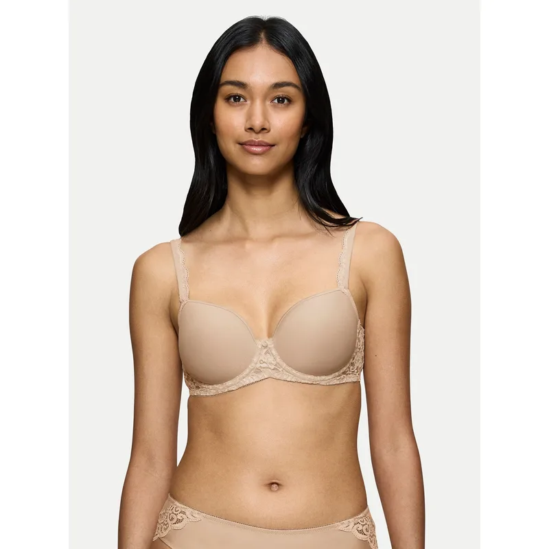 Triumph Σουτιέν με μπανέλα Amourette 10214770 Μπεζ