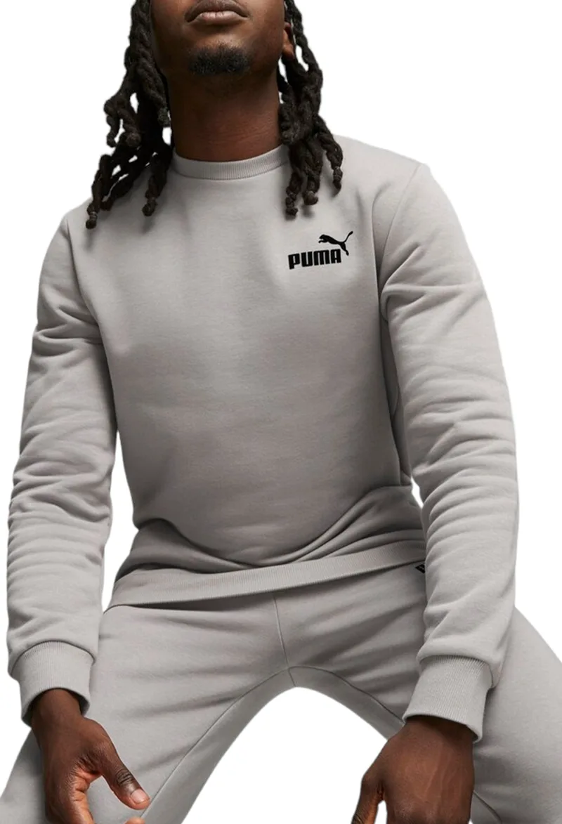 Μπλούζα Μακρυμάνικη Puma Ess Small Logo Crew FL (s) 586683-15 Ανδρικό