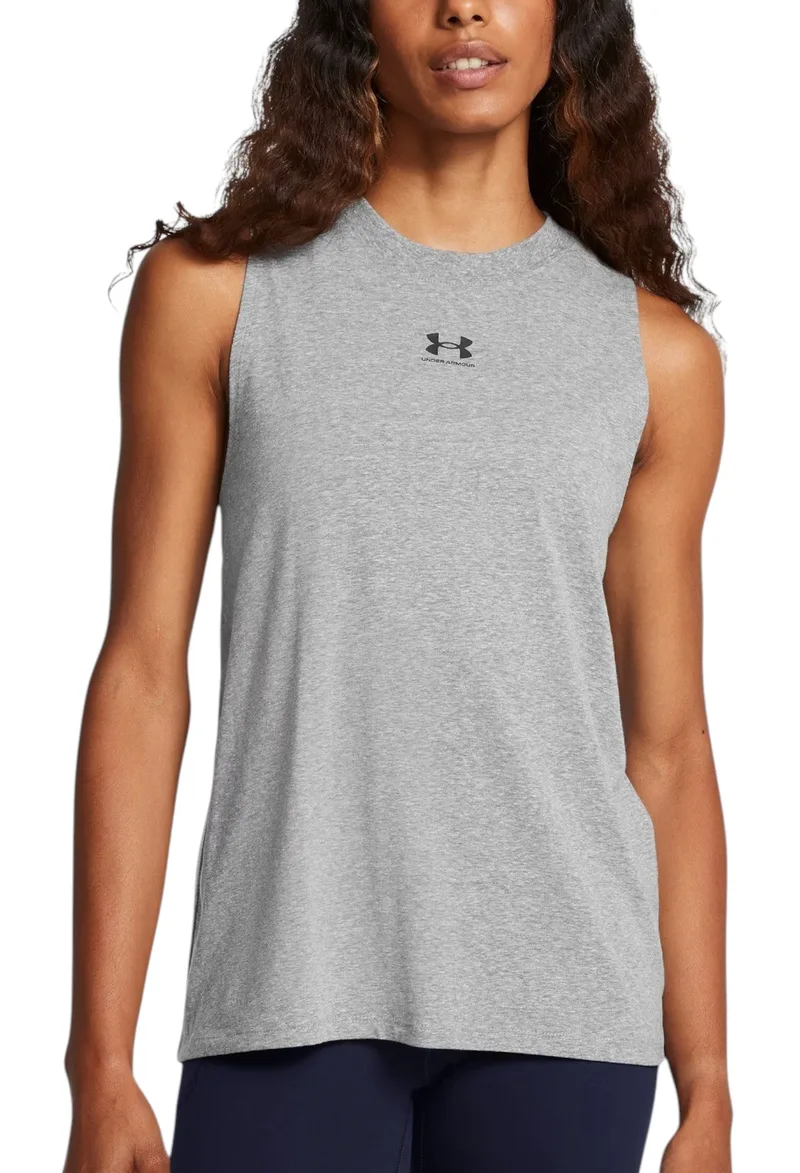 Μπλούζα Αμάνικη Under Armour Off Campus Muscle 1383659-026 Γυναικείο