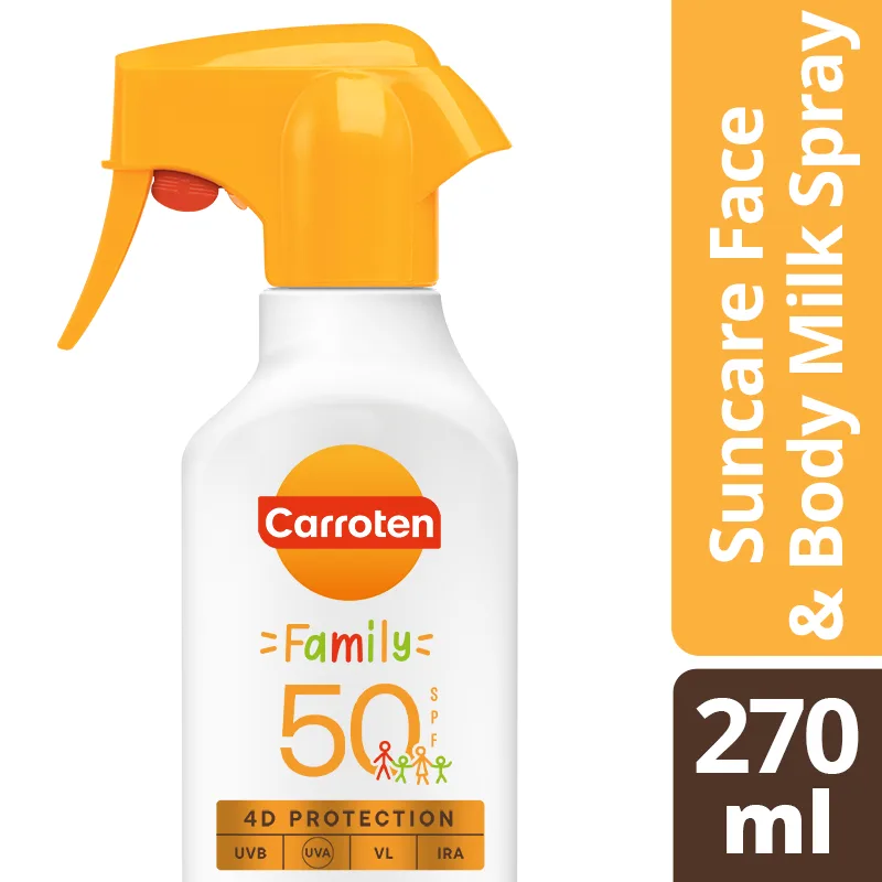 Αντηλιακό Γαλάκτωμα Family Trigger Spray Spf50 270ml