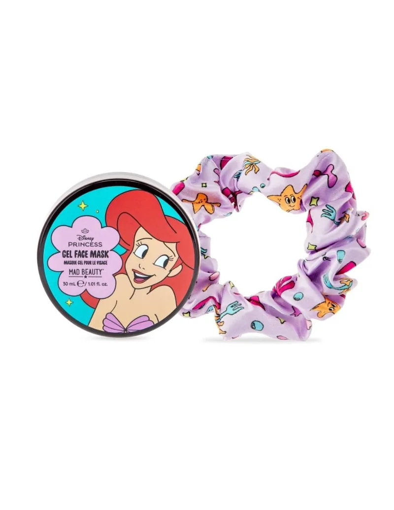 Disney Princess Express Yourself -Gel Face Mask & Scrunchie-Ariel