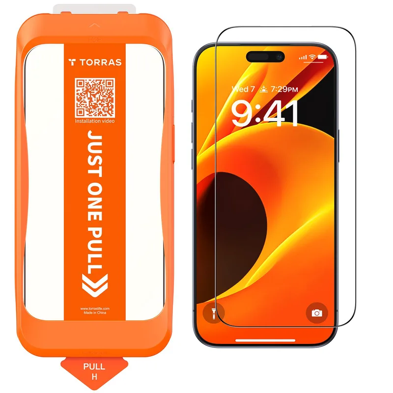 Torras Install Master Tempered Glass iPhone 17