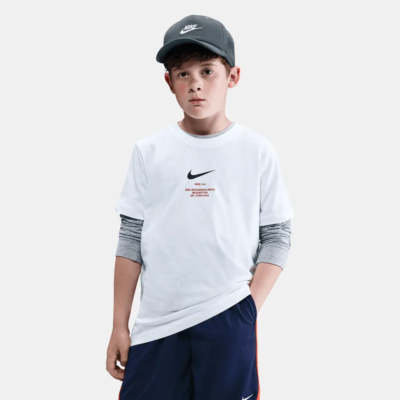 Nike Sportswear Swoosh Παιδικό T-Shirt (9000232659_14085)