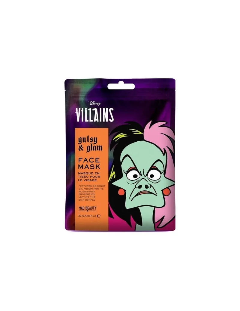 Disney Villains Sheet Face Mask Cruella 25ml