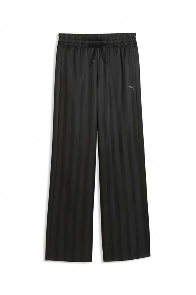 Puma γυναικείο παντελόνι φόρμας "League Wide Leg" - 528488 Μαύρο