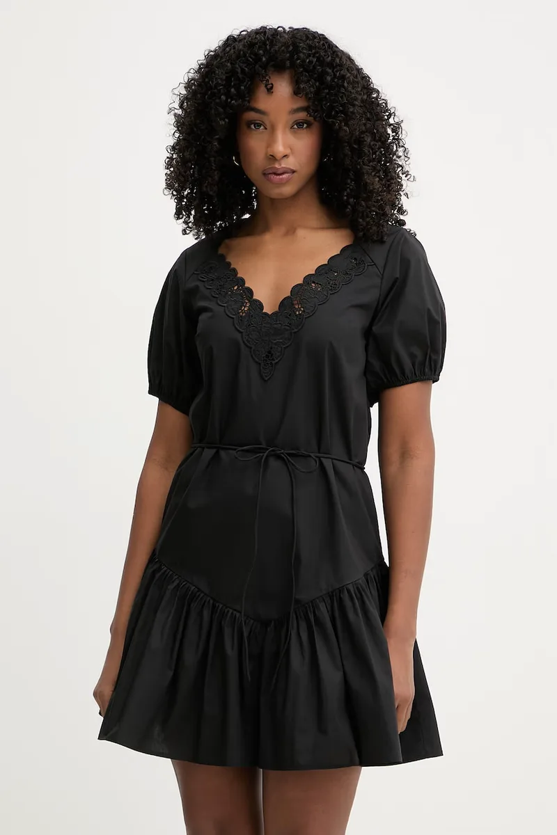 Twinset φόρεμα flared βαμβακερό
