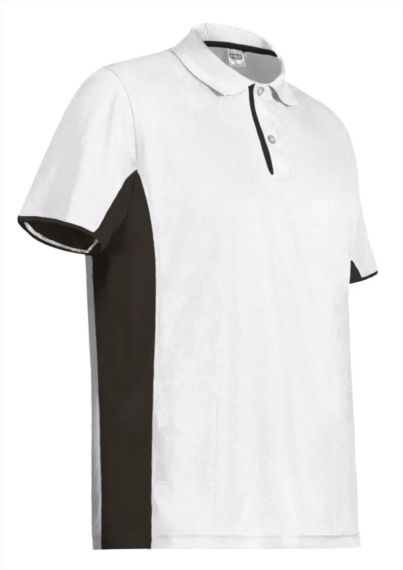Κοντομάνικο Polo Shirt STRATEGY Valento POVASTRBN White-Black
