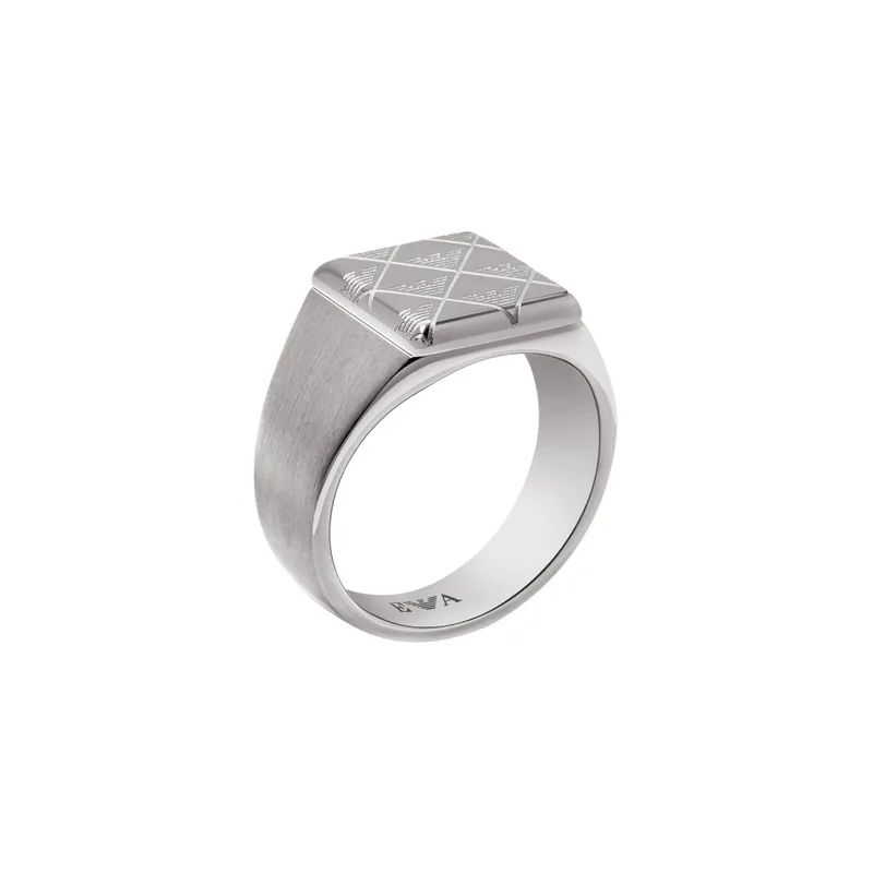 Emporio Armani Ανδρικό Δαχτυλίδι Απο Ατσάλι EGS3136040