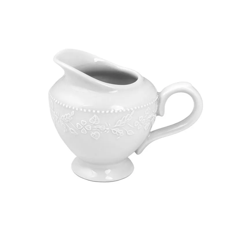 Γαλατιέρα 330ml Πορσελάνης Λευκή Kea PW35 Oriana Ferelli PRPW350017 (Υλικό: Πορσελάνη, Χρώμα: Λευκό) - Oriana Ferelli - PRPW350017
