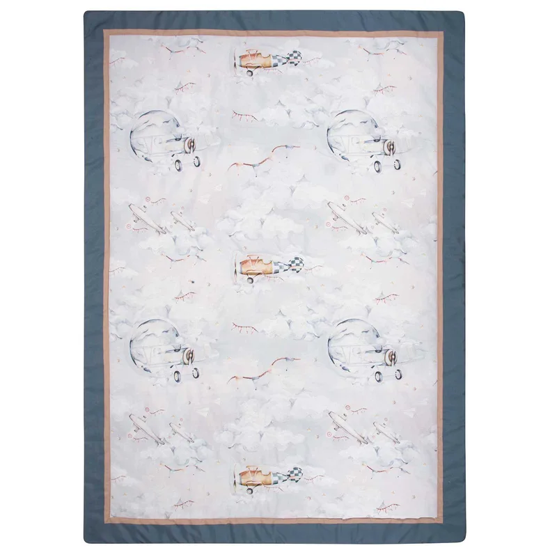Κουβερλί Κούνιας Greenwich Polo Club 8852 Grey 110x150