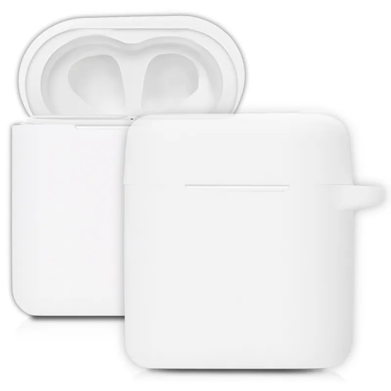 KW Θήκη Σιλικόνης για Huawei FreeBuds - White (47400.02)