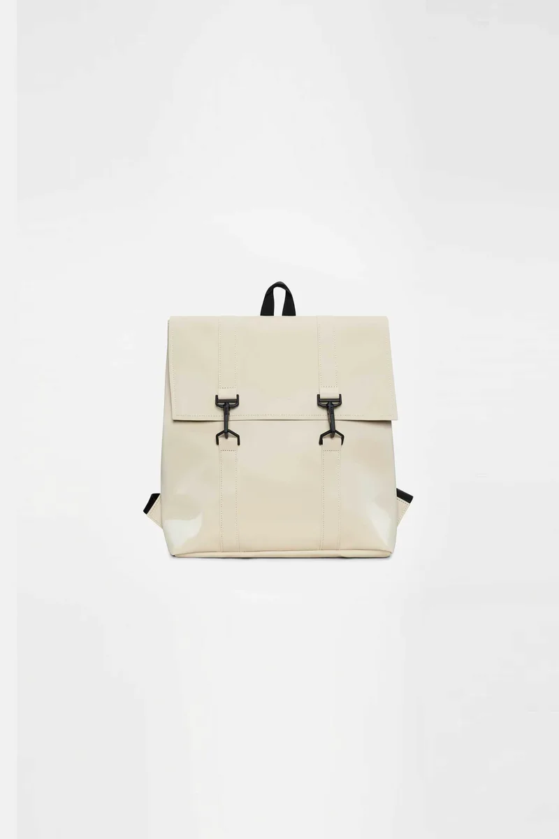 Rains unisex αδιάβροχο backpack "MSN Mini" - R142/13310 Εκρού