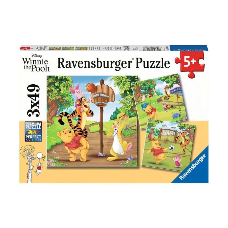Παζλ Ravensburger 3x49 Winnie The Pooh (05187)