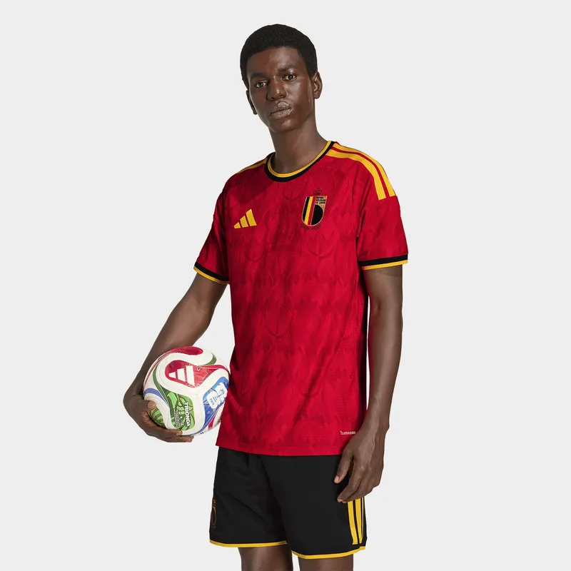 adidas Εθνική Βελγίου 26 Home Authentic Ανδρική Ποδοσφαιρική Φανέλα (9000262853_92440)