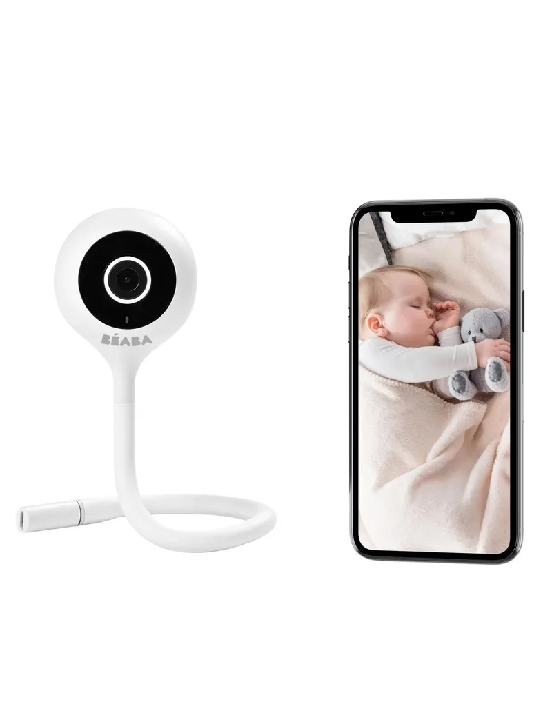Ενδοεπικοινωνία Μωρού Beaba ZEN Connect με Κάμερα White BR78708