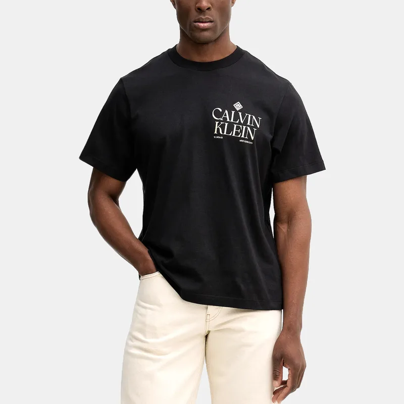 Calvin Klein 20S Roses Graphic Ανδρικό T-Shirt (9000263582_1469)
