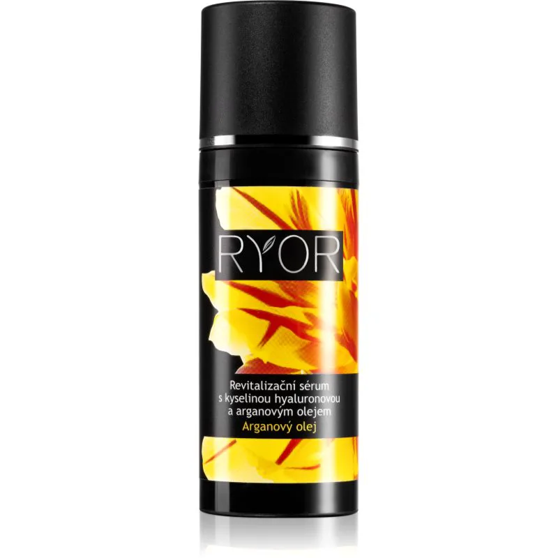 RYOR Argan Oil αναζωογονητικός ορός με υαλουρονικό οξύ 50 ml
