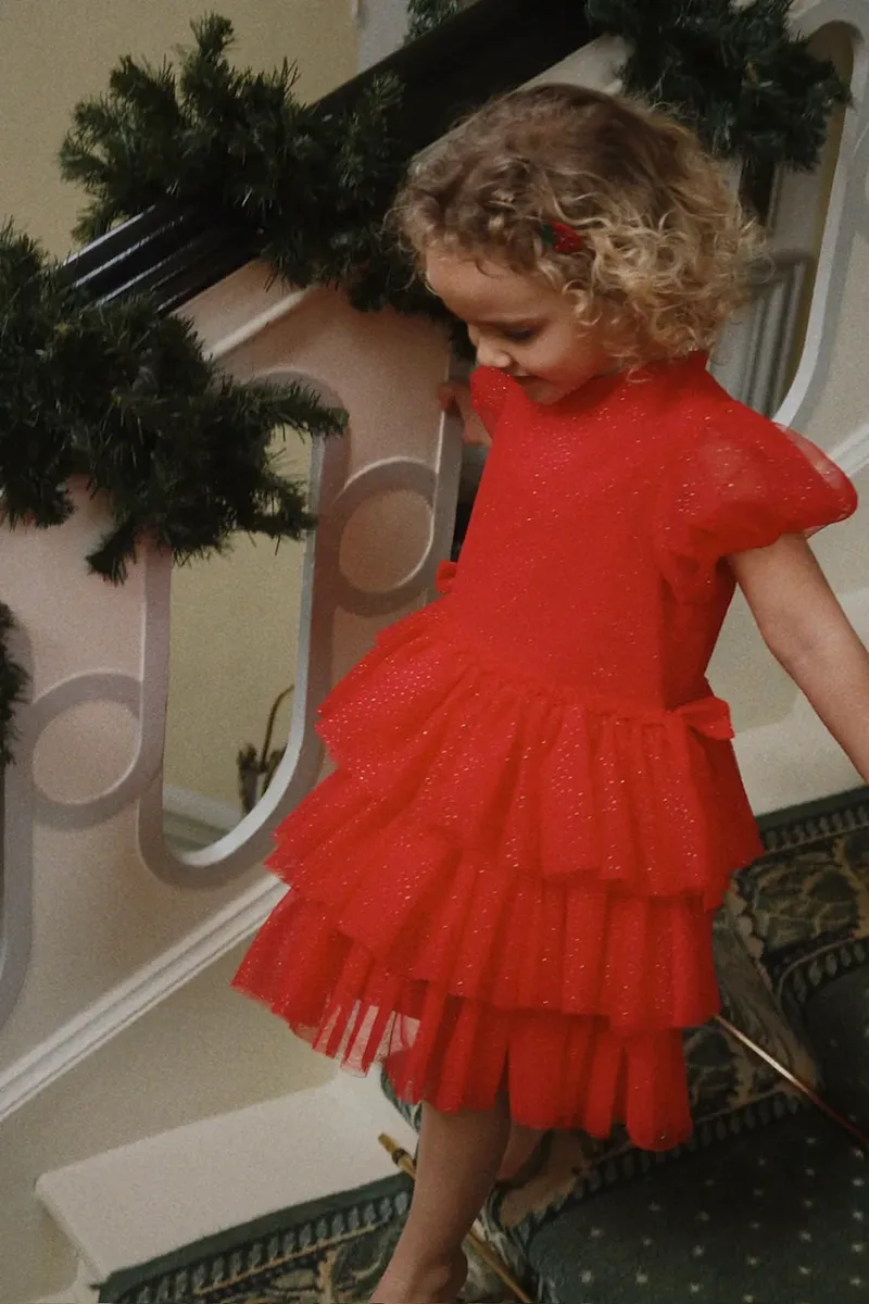 Παιδικό φόρεμα Konges Sløjd FAY DRESS GRS
