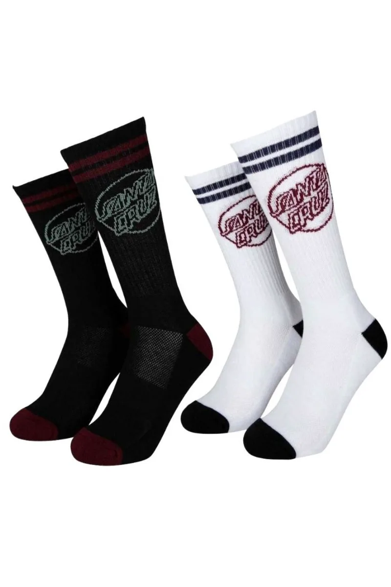 SANTA CRUZ Κάλτσες Kick Sock (2 Pack) - -SCA-SCK-0581