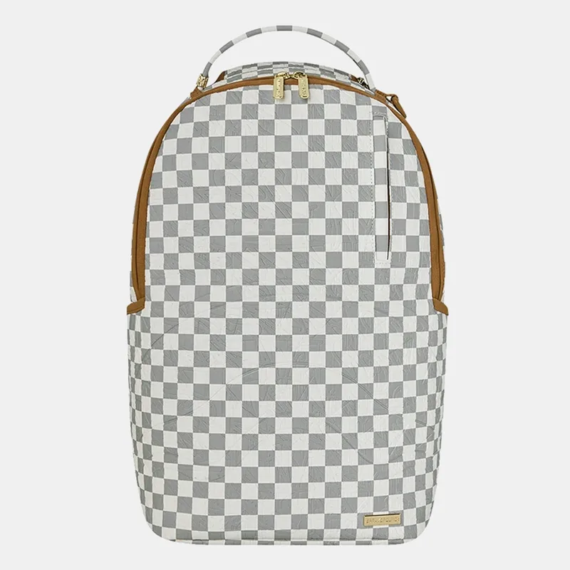 Sprayground Graff Embossed Cream Check Σακίδιο Πλάτης 20L (9000278170_1523)