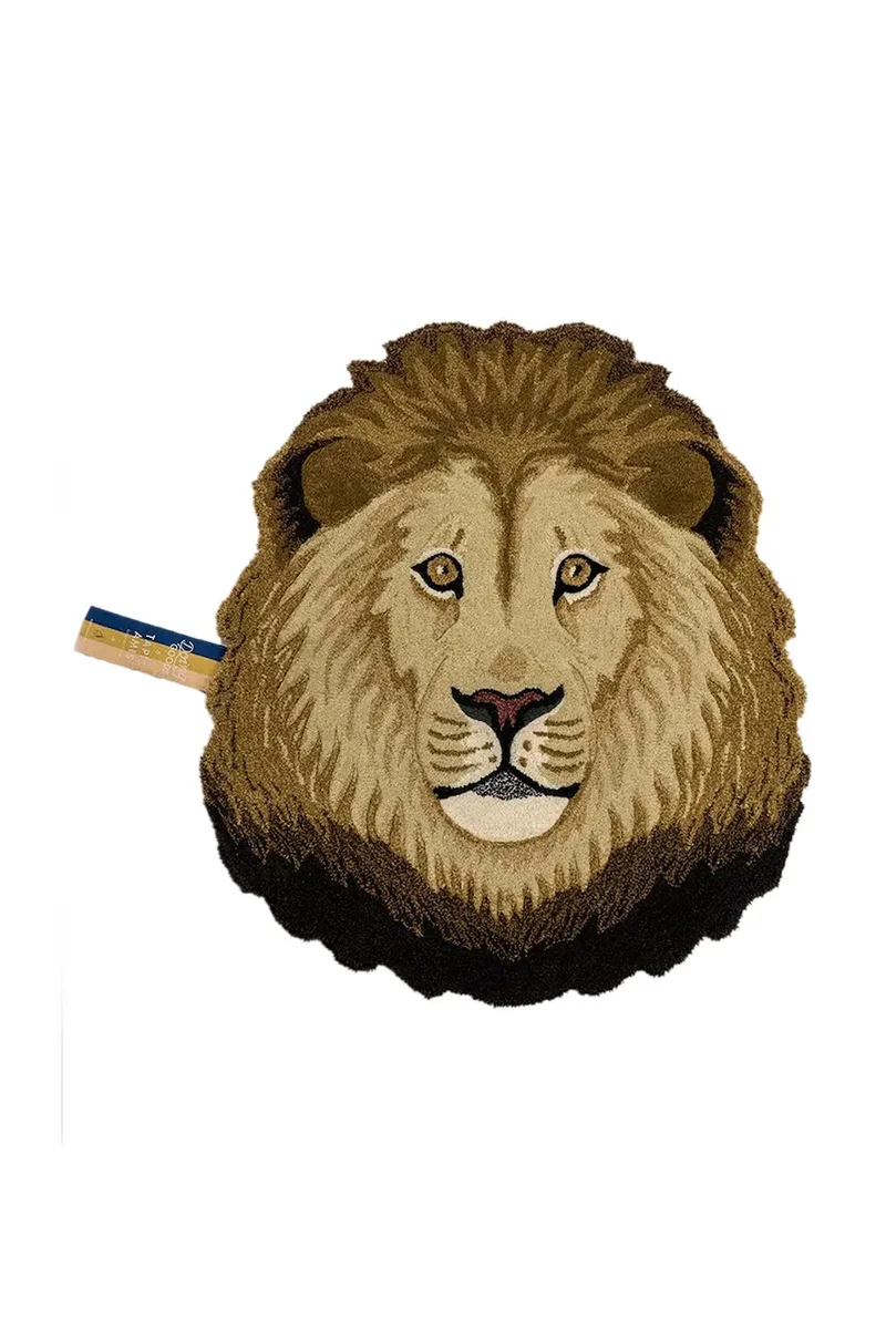 Μάλλινο χαλί Doing Goods Ari Lion Head 113 x 95 cm