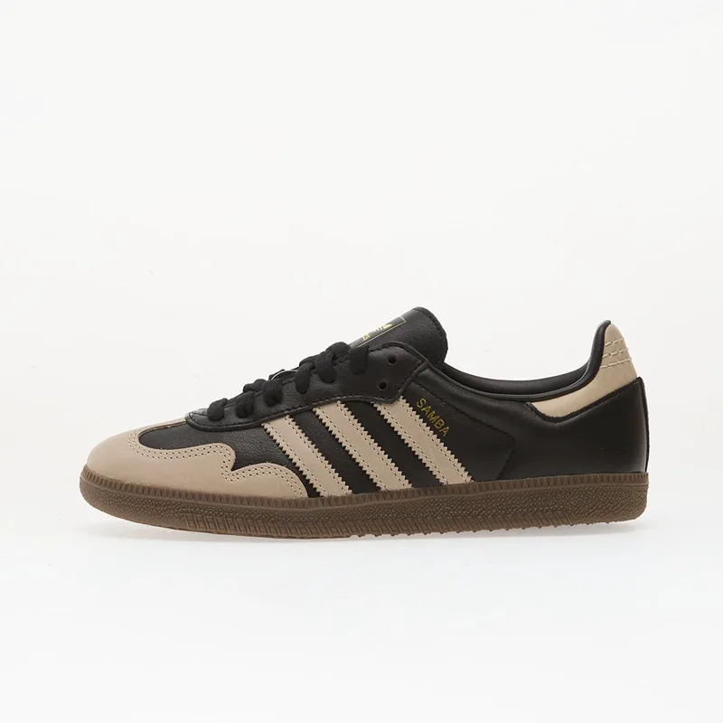 Sneakers adidas Samba Og W Core Black/ Wonder Μπεζ/ Χρυσό Metallic EUR 42